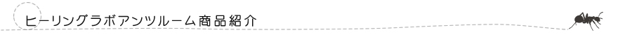 ヒーリングラボアンツルーム商品説明