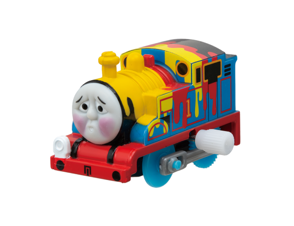 ペンキをかぶったトーマス