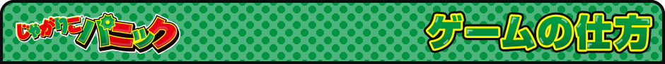 ゲームの仕方