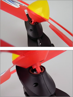 誤ったセット方法