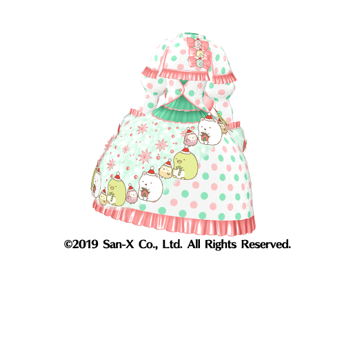 すみっコぐらしクリスマスワンピ