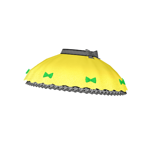 ベルローズシルキーイエローパニエ