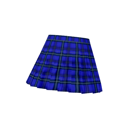 プリズムスクールブルースカート