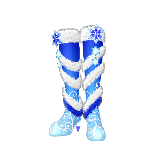 ウィンタードリームパレードホワイトシューズ