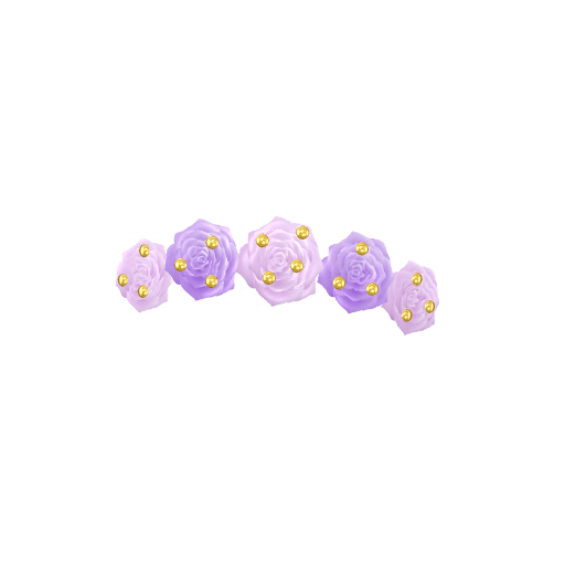 フレンチレースヘアアクセ