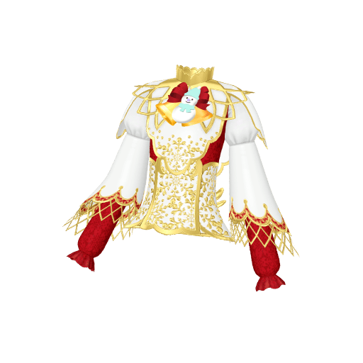 スペシャルクリスマスホワイトトップス