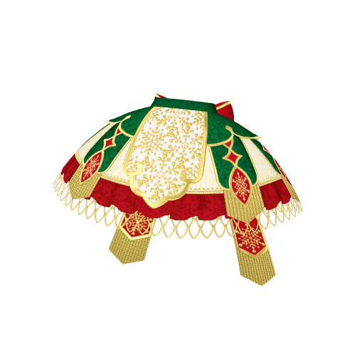 スペシャルクリスマスホワイトスカート