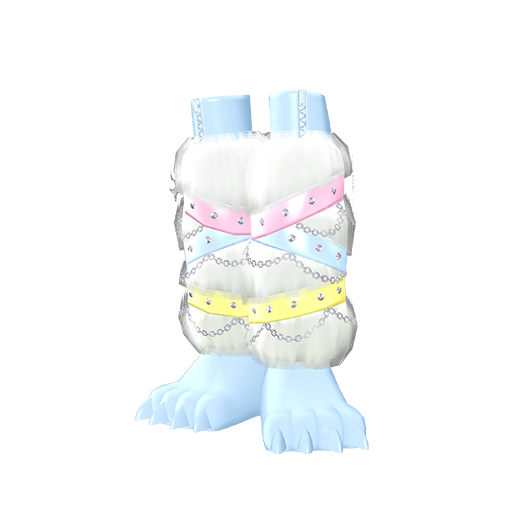 レインボーおおかみシューズ