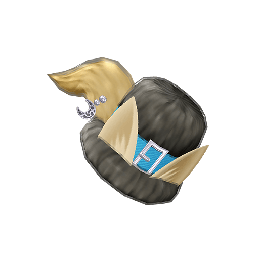 おおかみブルーヘアアクセ