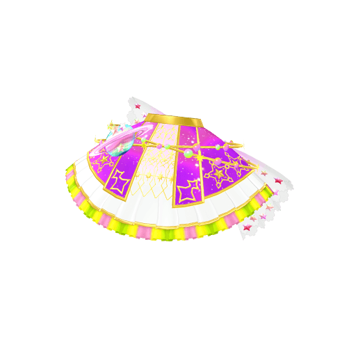 ルミナスプラネットピンクスカート