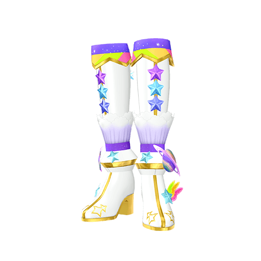 ルミナスプラネットパープルシューズ