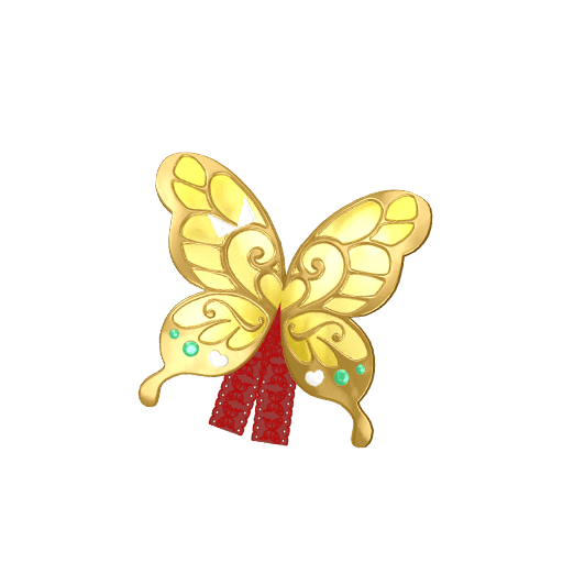 ちょうのまいおしょうがつヘアアクセ