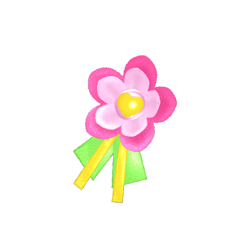 トライアングルラブリー♡ヘアアクセ