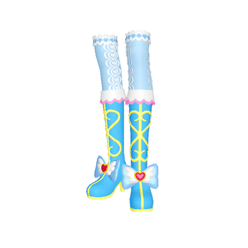 シルキーハートサイリウムシューズ