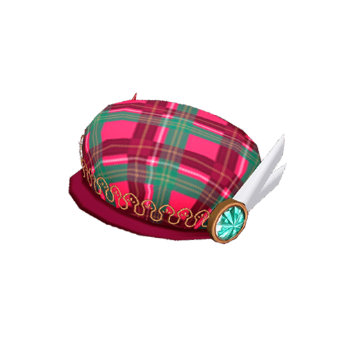 かれいなるジェットレッドヘアアクセ