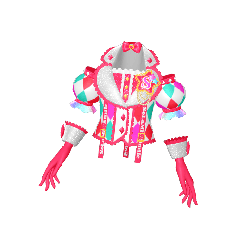 ダイヤチェックローズトップス