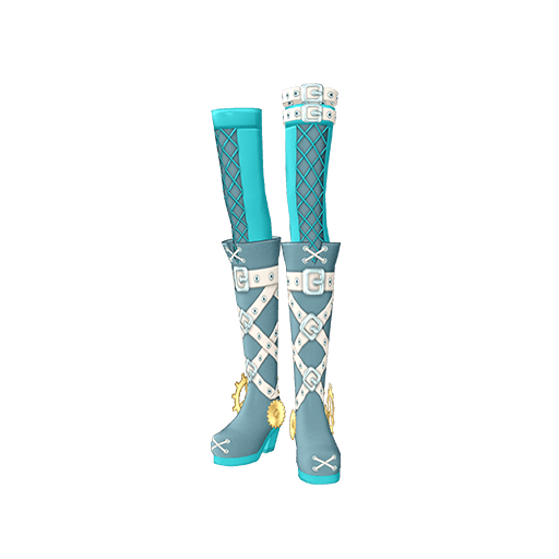 スチームパンクフェザーシューズ