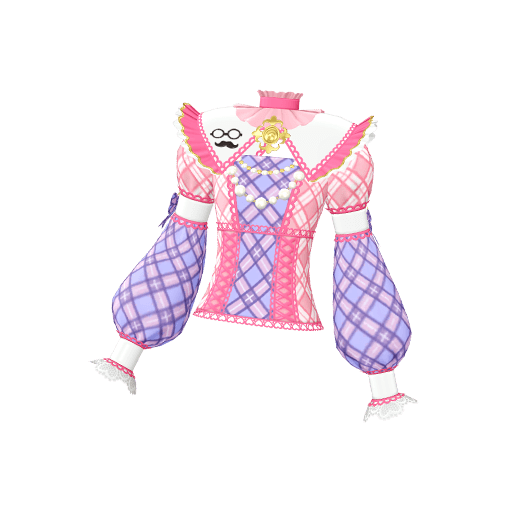 クラシックチェックピンキートップス