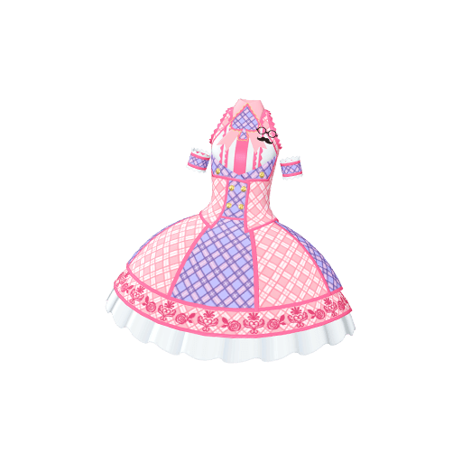 スペードチェックピンキーワンピ