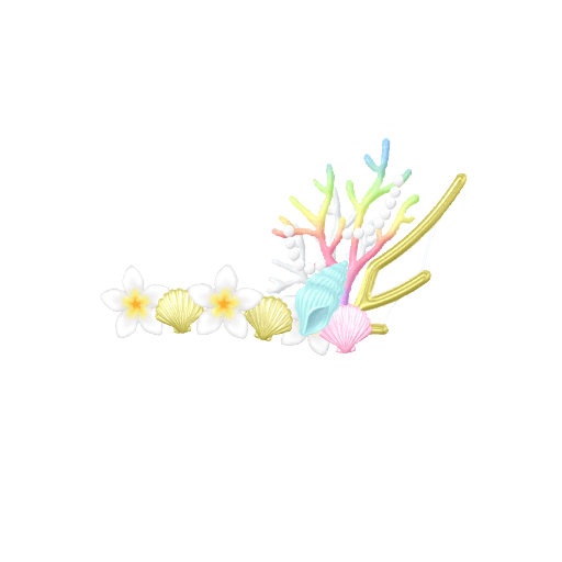 レインボーにんぎょひめヘアアクセ