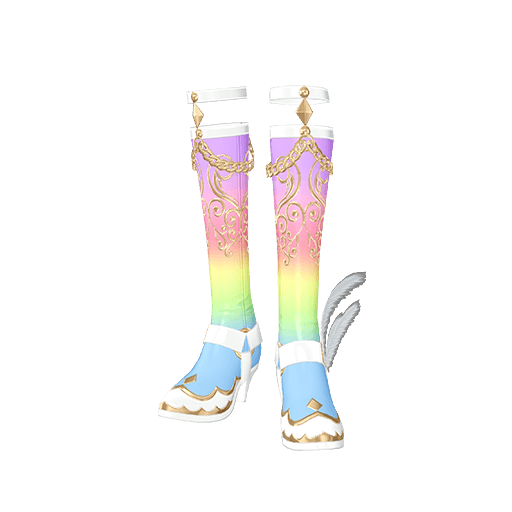 レインボーメルティックスターシューズ