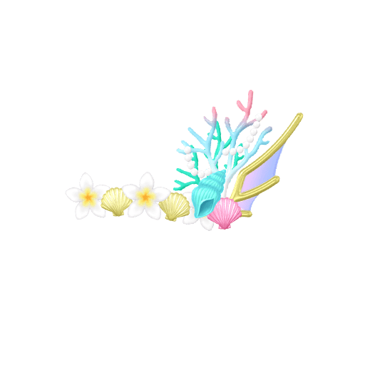 にんぎょひめヘアアクセ