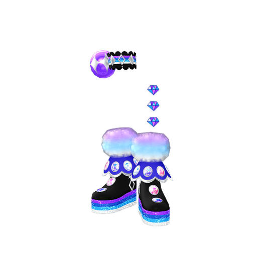 ミルキーレインボーだいあアナザーシューズ