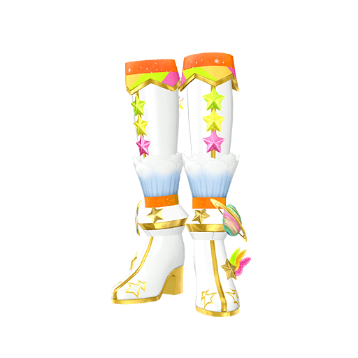 ルミナスプラネットオレンジシューズ