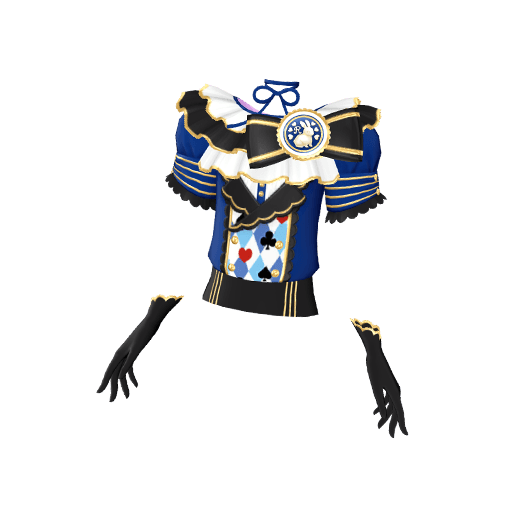 トランプディーラーブルートップス