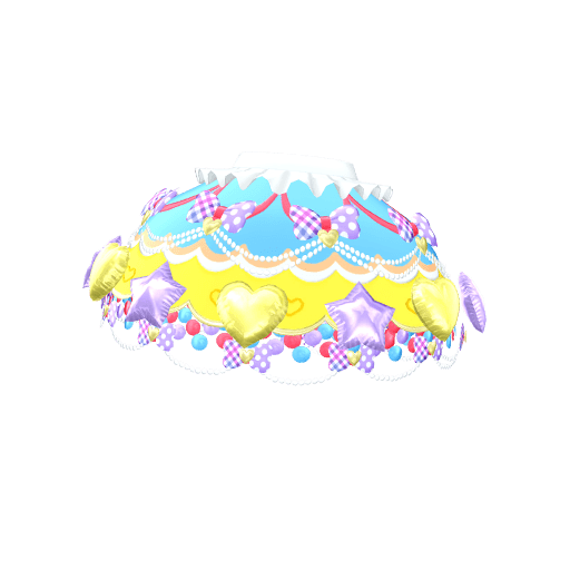 ハッピーバルーンブルースカート