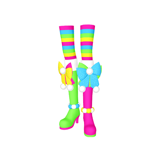 キャンディアラモードピンクサイリウムシューズ