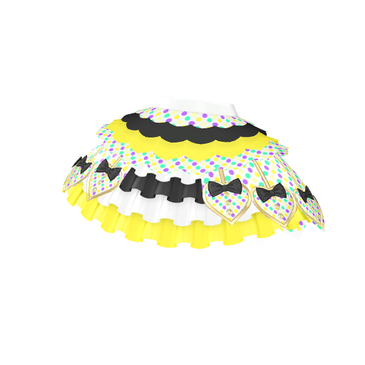 スウィングハートイエロースカート