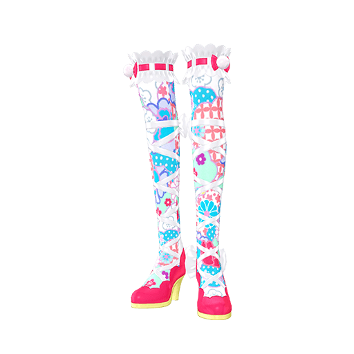 アイスクリームおはないっぱいシューズ