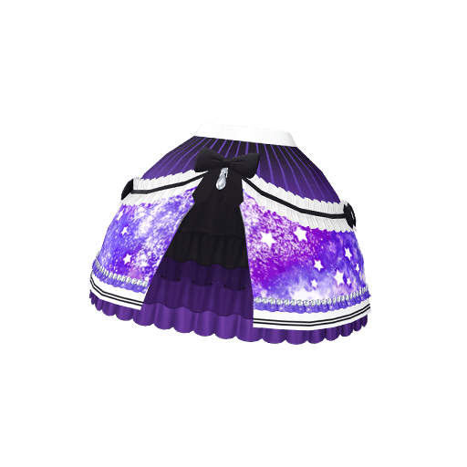 スターダストセーラーパープルスカート