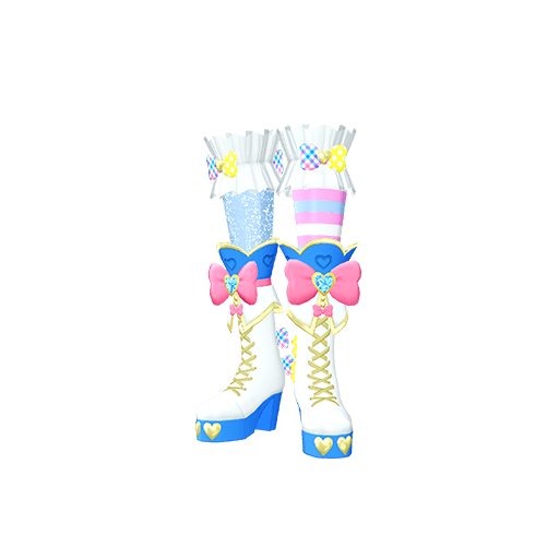 ハッピーバルーングリーンシューズ