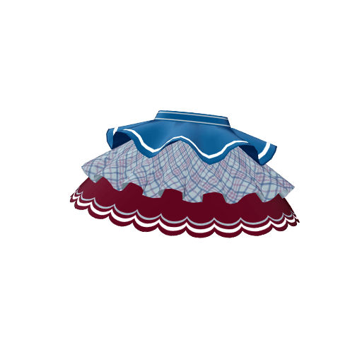 ブリティッシュアイドルブルースカート