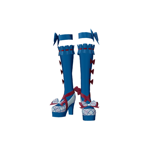 ブリティッシュアイドルブルーシューズ