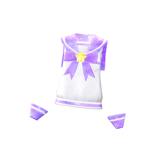 そらセーラーむらさきトップス