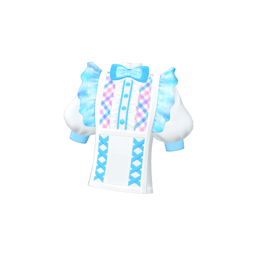 そらクッキングみずいろトップス