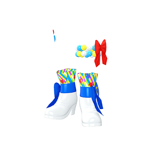 プリティーリボンスターシューズ