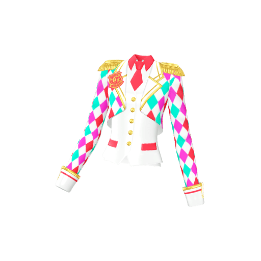 ダイヤチェックガールローズトップス