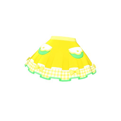 プリ☆チャンランドキャストイエロースカート
