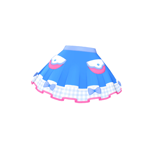 プリ☆チャンランドキャストブルースカート