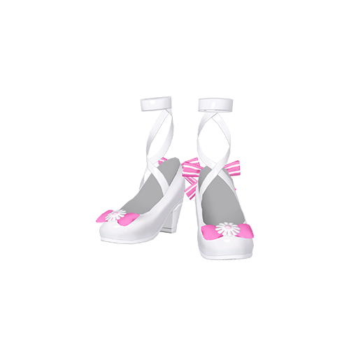 フレアリボンパンプス