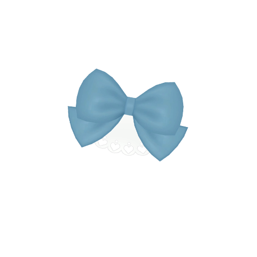 ペールブルーヘアアクセ