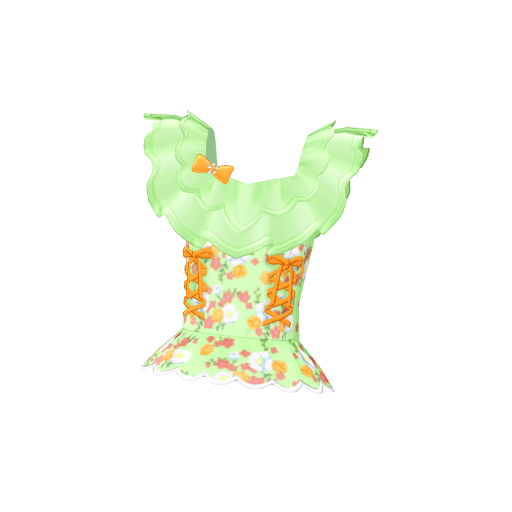 サマーフローラルナチュラルブラウス