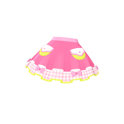 プリ☆チャンランドキャストピンクスカート