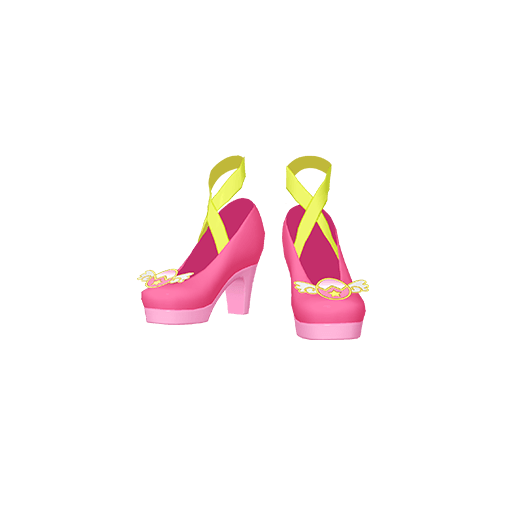 プリ☆チャンランドキャストピンクシューズ