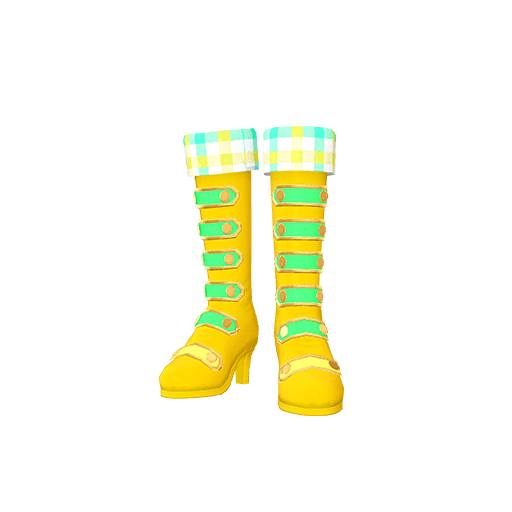 カラフルパレードイエローシューズ