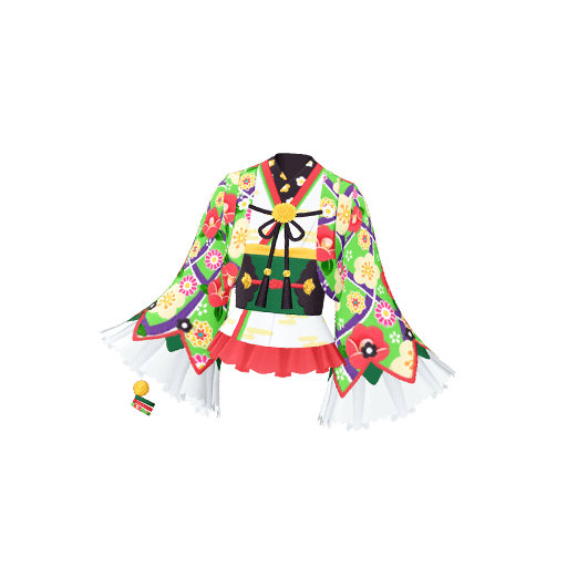 がおがおフルールグリーントップス